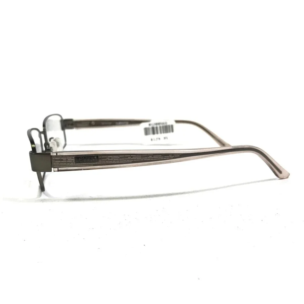 Levi's LS 544A-2 Eyeglasses Frames Brown Rectangular Full Rim 54-17-140